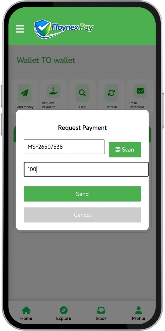 Step 3 - W2W 3: Request Payment Form